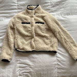 Thread + Supply button up sweater jacket